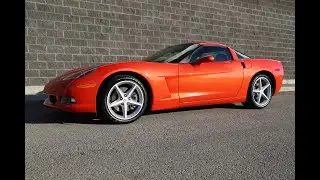 2011 Chevrolet Corvette Coupe Inferno Orange \ Only 21,600 Kilometers