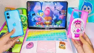 [🍅Paper diy🍅] INSIDE OUT2 iPhone 16 & MacBook Blind bag Unboxing! | ASMR✨