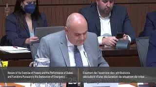 MP Brock Questions GoFundMe (Part 3) DEDC Declaration of Emergency Committee
