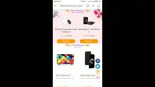 Proof Mi has fake flash sale of 4 rs| It's a script.. Watch till end