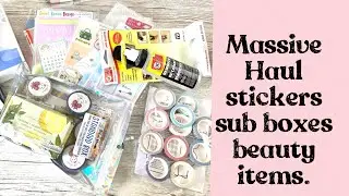 Planner Haul || Planner stickers || March 2021