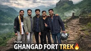 GHANGAD FORT TREK 🚩 | Exploring the Hidden Gem of Sahyadris