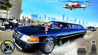 US President Heli Limo Driver - US President Security Sim Game - President Car Games - Car Games