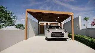 Projeto de Casa com 3 quartos em terreno 5x30 - 65m2 - Projeto 563