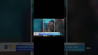 Flavor Flav is a self appointed hype man for USA Olympic water polo teams