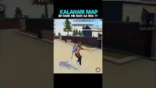 Why ? Play Br Rank Again But Not Coming For Kalahari Map 🤔 | Sharp Gamer