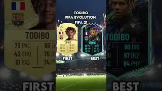 Todibo FIFA Evolution #eafc #fifa #fifaultimateteam #footballshorts #shorts