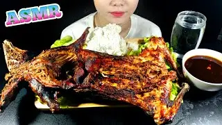 ASMR | EATING GRILLED RABBIT MEAT (VERY DELICIOUS)
