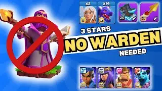 I attacked in Legends with NO WARDEN and got 3 STARS
