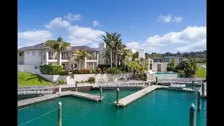 Gated Waterfront Residence in Auckland, New Zealand