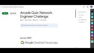 Arcade Quiz: Network Engineer Challenge || Lab Solution || Arcade Quiz April 2025