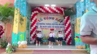 Bay lên nhé ước mơ học trò. Trường MN Hoa Hồng 5. Lóp chồi 3