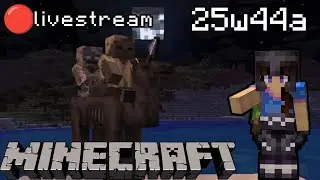 Searching For a Camel Husk in Minecraft Snapshot 25w44a! | Tuesday Night Livestream