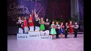 Loga Dance School la Cupa Exclusive - Debutanti Vals Lent (8-9 ani) - Ballroom Dancing