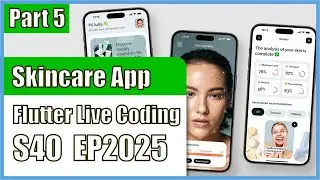 [Flutter] Flutter Live Coding EP2025 (Skincare App UI Part 5)