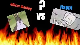 Addressing the WAR between Officer Warhog and me...