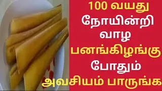 பனங்கிழங்கு மருத்துவ அற்புதம்!/ Panai Kilangu Health Benefits in Tamil/Panang KILANGU Health Tips