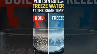 Did You Know You Can Boil and Freeze Water at the Same Time?