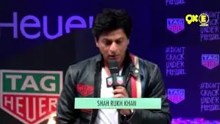 Shah Rukh Khan talks about a person who never cracks under pressure