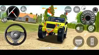 Indian Car Simulator Mahindra Thar🛻 driving in City 🏙️ || Active Adventures Games.