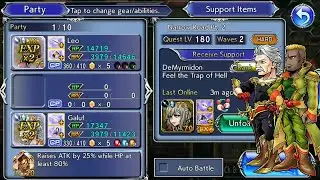 [#DFFOO GL] Arc 2 Chapter 8 Demon wall CHAOS Galuf & Leo Duo