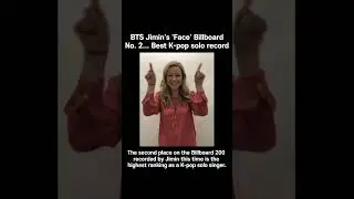BTS Jimin's 'Face' Billboard No.2... Best K-pop solo record!