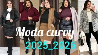 Outfits de invierno tallas grandes 2025_2026 ideas de moda curvy 🖤🤎