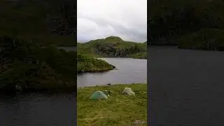 Angle Tarn Wild Camping Lake District ⛺️⛰️ #wildcampinguk #ukwildcamping #wildcamping #lakedistrict