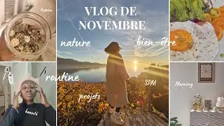VLOG JOURN&Eacute;E D'AUTOMNE : ROUTINE DU MATIN, SKIN CARE & MAKEUP, BALADE EN NATURE, PLANTES MEDICINALES