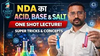 NDA Acid Base & Salt One Shot Lecture I Super Tricks & Concepts NDA Physics#ndatricks 