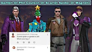 Gambit Or Phil Coulson Or Scarlet Spider Or Magneto Winter Uni Must Buy 2025 - Marvel Future Fight