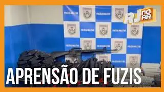 POLÍCIA APREENDE RÉPLICAS DE FUZIS NA RODOVIÁRIA DO RIO