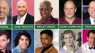 Famous Bald Actors Looked Like When They Had Hair | Then And Now