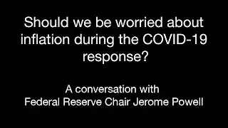 Should we be worried about inflation during the COVID-19 response?