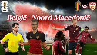 𝘿𝙚𝙫𝙞𝙡'𝙨 𝙅𝙤𝙪𝙧𝙣𝙚𝙮 𝙑𝙡𝙤𝙜1: België - Noord-Macedonië 🖤💛❤️