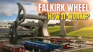 This Rotating Wheel Lifts Boats 115 Feet in Seconds!