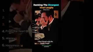 Ranking The Strangest Viral Laughs 😂 #funny #laugh