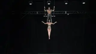 Duo Lila on Duo Trapeze... All Star Doubles Specialty Apparatus Winner and Overall Winner