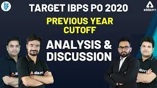 IBPS PO 2020 | Previous Year Cut Off | How to Target IBPS PO 2020?