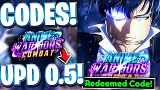 💥[UPD 0.5] All BRAND NEW UPDATE 0.5 CODES FOR AWC! ROBLOX ANIME WARRIORS COMBAT CODES