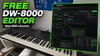Free Korg DW-8000 Editor Librarian | Web MIDI Patch Manager