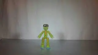 Stikbot Jump : New rig Animation Test #stikbot #picpac #stopmotion