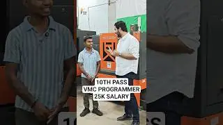 10th Pass student की लगी Job - VMC Setter Programmer | RVM CAD Faridabad & Pune