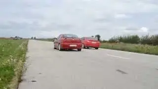 BMW 320i E46 vs Alfa Romeo 156 2.5 V6 HD