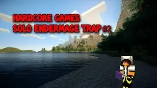 Minecraft Hardcore Games #2 Solo Endermage Trap!