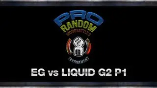 Pro Random Monobattles - G2 P1 - Evil Geniuses vs Team Liquid