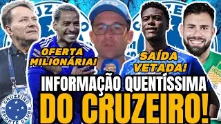 🦊SAMUCA TV TRAZ NOTÍCIAS QUENTES DO CRUZEIRO🔥 PACOTÃO DE INFOMAÇÕES NA TOCA DA RAPOSA I VEJA AGORA!