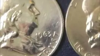 Lot of 8 Franklin Half Dollars