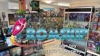 Romskip, vintage Toy Store in Norway