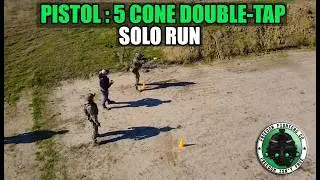 FIVE CONE DOUBLE TAP PISTOL DRILL | MISSES MALFUNCTIONS HONEST TRAINING #shootingdrills